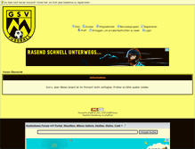 Tablet Screenshot of gsvmuenchenfussball.phpbb6.de