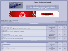 Tablet Screenshot of hundequasselstube.phpbb6.de