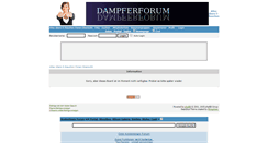 Desktop Screenshot of dampferforum.phpbb6.de