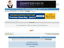 Tablet Screenshot of dampferforum.phpbb6.de