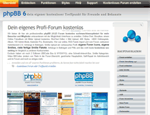 Tablet Screenshot of phpbb6.de